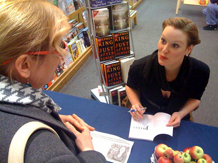 Book signing at Borders