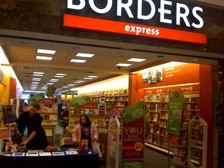 Book signing at Borders